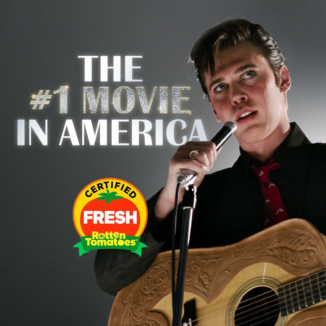 Elvis Is The #1 Movie In America!