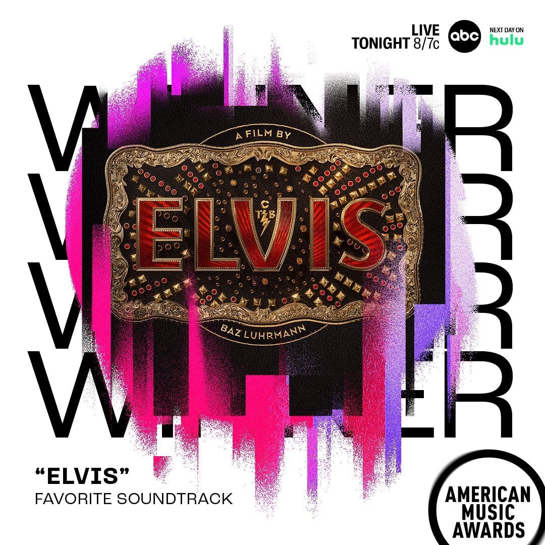 ELVIS Soundtrack Wins At American Music Awards!